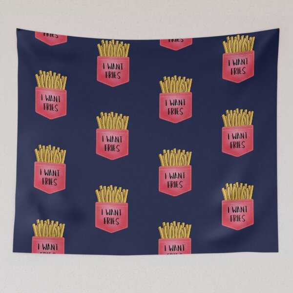 Item preview, I Want Fries designed and sold by FitFabFunny.
