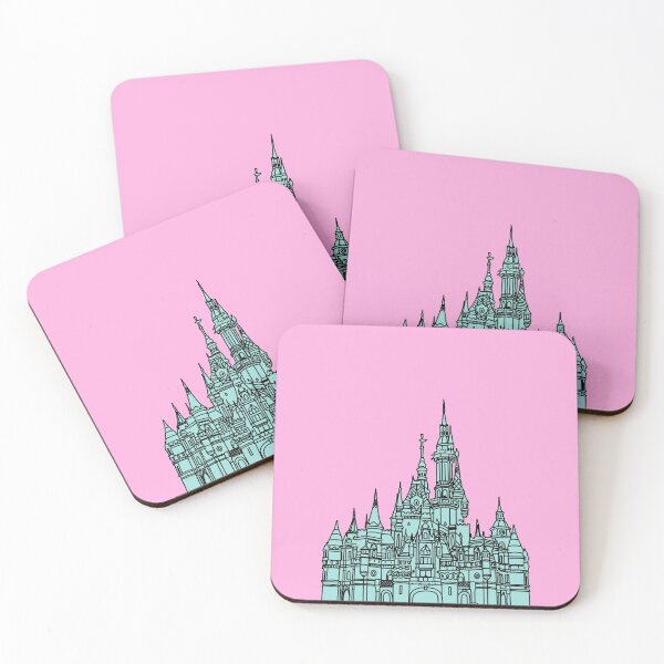 Item preview, Enchanted Storybook Castle - Teal designed and sold by Stardust Sky Designs.