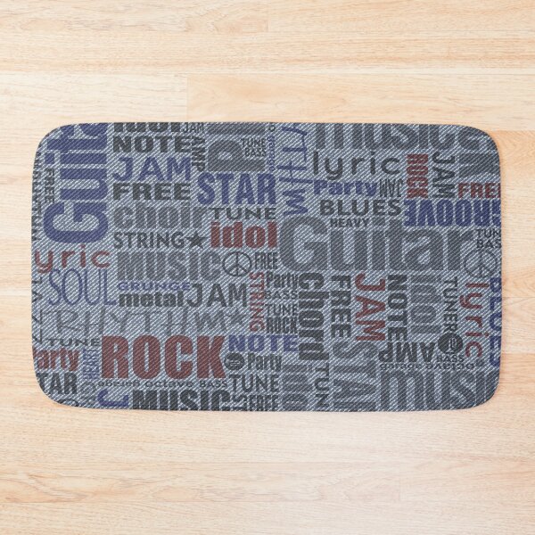 Item preview, Dark Denim With Letters designed and sold by ArtsyWishy.