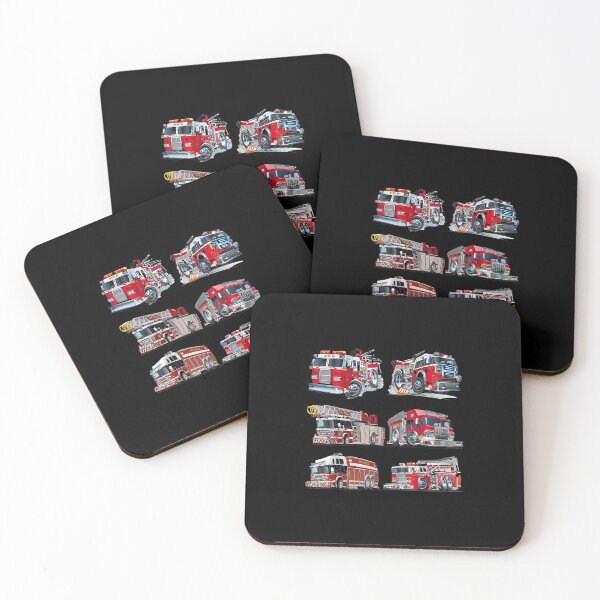 Item preview, Types of Fire Truck Boy Toddler Kids Firefighter Xmas Gifts designed and sold by OCHSENSCHLAGER.