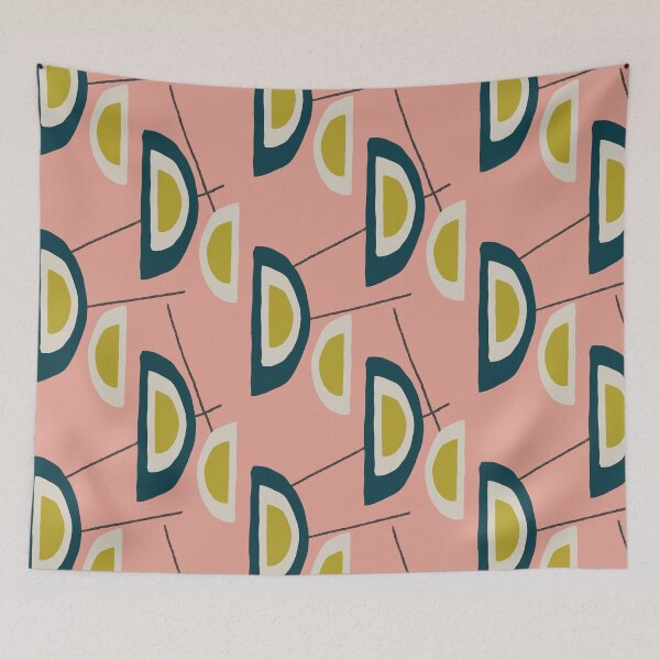 Item preview,  Mad Melon  (Mid-century inspired pattern) - Pink  designed and sold by the-dinsdale.