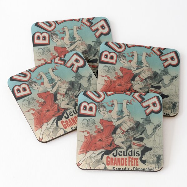 Item preview, retro bullier grande fete bal designed and sold by CorasPosters.