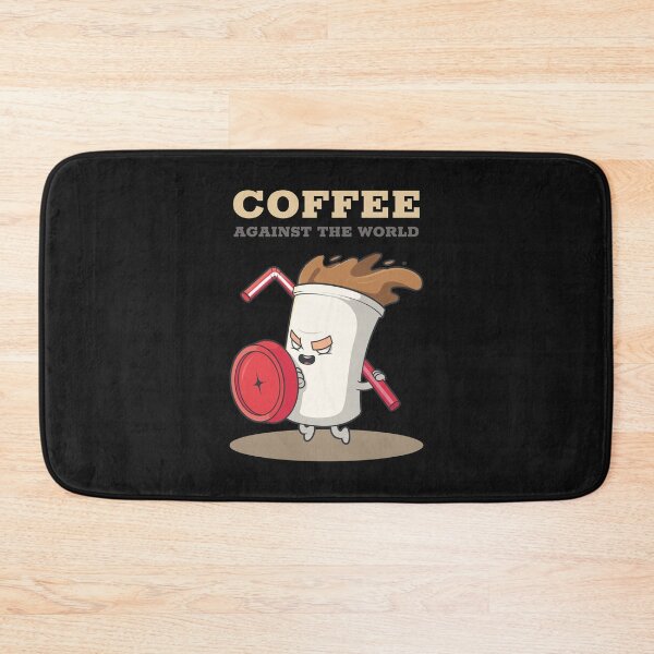 Item preview, Coffee Against the World designed and sold by FitFabFunny.