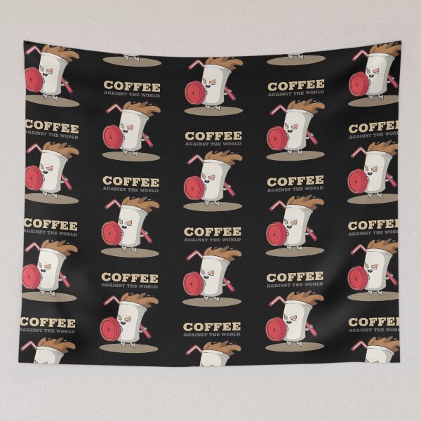 Item preview, Coffee Against the World designed and sold by FitFabFunny.