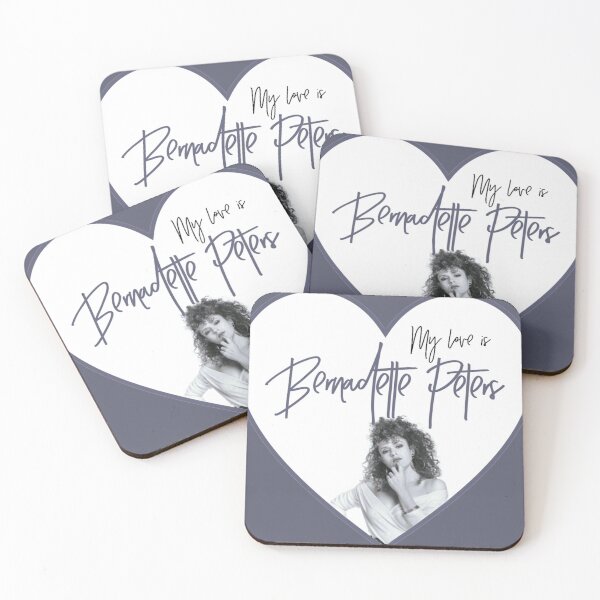 Item preview, "My love is Bernadette Peters" designed and sold by rosesbwayshop.