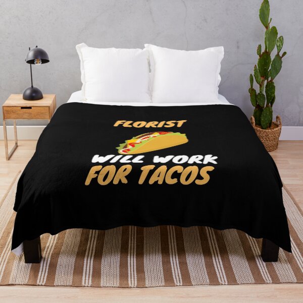 Item preview, florist taco lover designed and sold by SnowballStep.