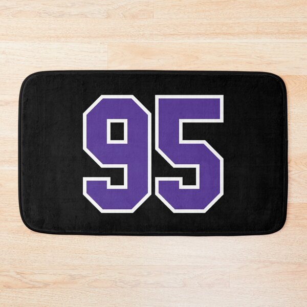 Item preview, Ninety-Five Purple Jersey Number Sports 95 designed and sold by HelloFromAja.