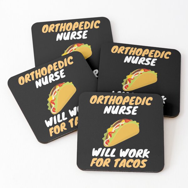 Item preview, orthopedic nurse taco lover designed and sold by SnowballStep.