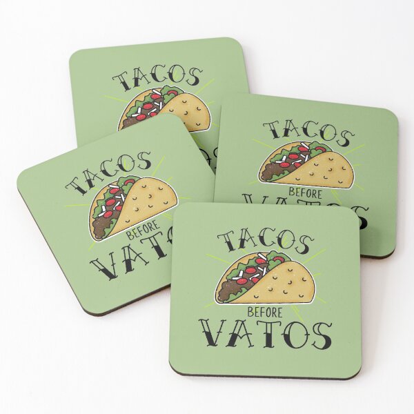 Item preview, Tacos Before Vatos designed and sold by FitFabFunny.