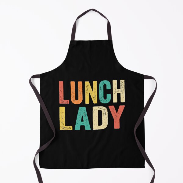 Lunch Lady Retro Vintage Style Apron