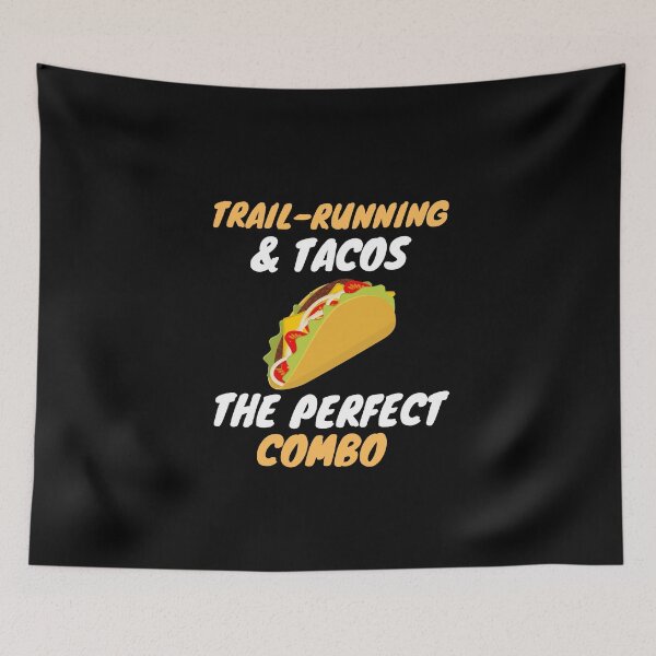 Item preview, amante de los tacos de trail running designed and sold by SnowballStep.