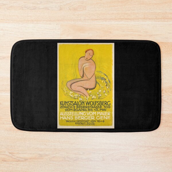 Item preview, retro zurich ausstellung vom maler hans berger genf designed and sold by CorasPosters.