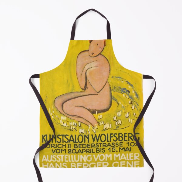Item preview, retro zurich ausstellung vom maler hans berger genf designed and sold by CorasPosters.