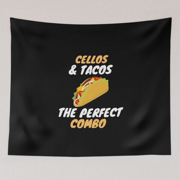 Item preview, cello taco lover designed and sold by SnowballStep.