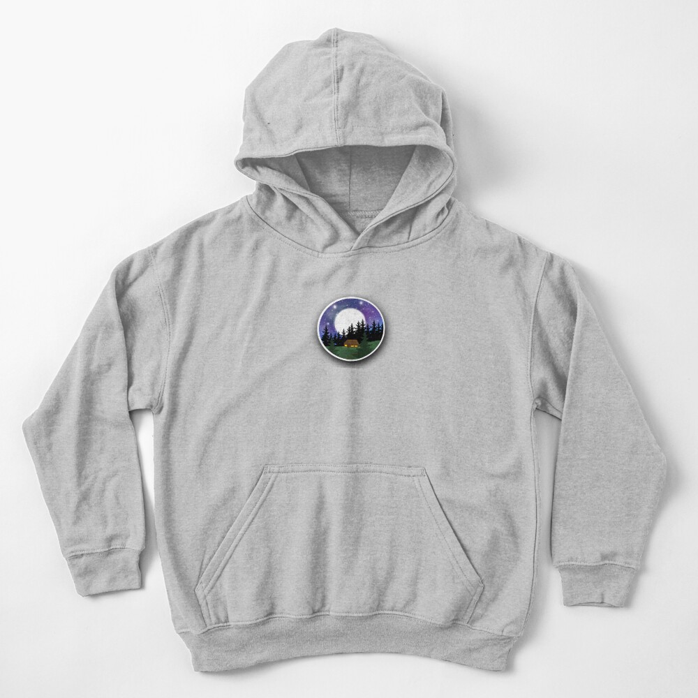 Surrounded In Peace Kids Pullover Hoodie