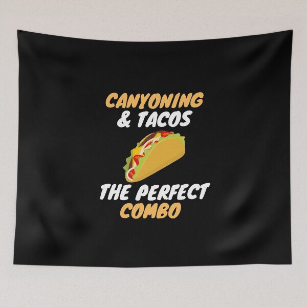 Item preview, canyoning taco lover designed and sold by SnowballStep.