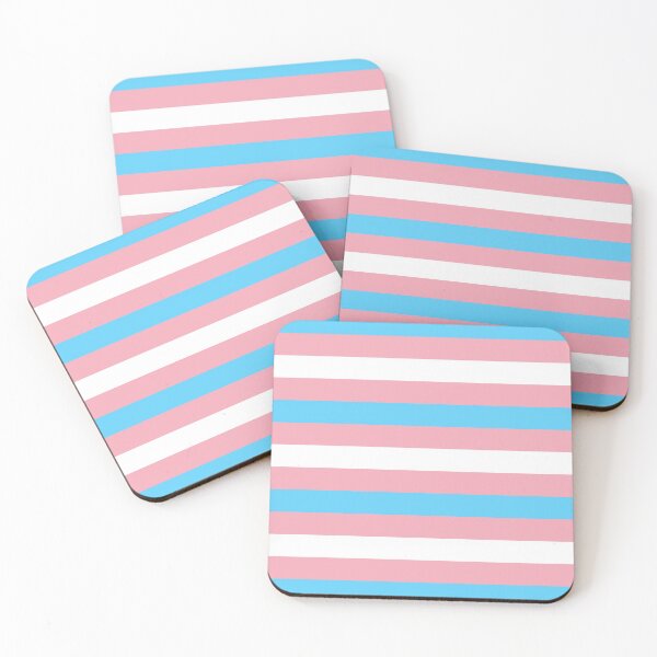 Item preview, Plain Trans Flag  designed and sold by Bunny Smiles.