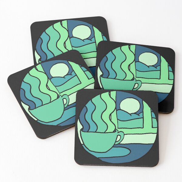 Item preview, Coffee Mug And Window Green designed and sold by Chubuter.