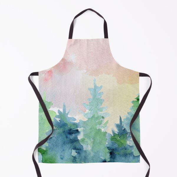 Item preview, Pine Trees under Pink Sunset designed and sold by adortopia.