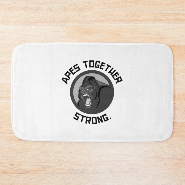 Item preview, Apes Together Strong Angry Gorilla Roaring Funny Meme designed and sold by Branto-clothing.