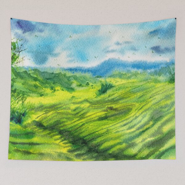 Item preview, Cameron Highlands - Malaysia Tea Plantation and Garden designed and sold by darrenyeoart.