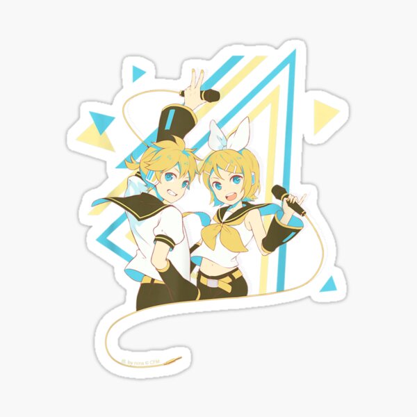 Hatsune-Miku-kagamine-Rin-Len Sticker