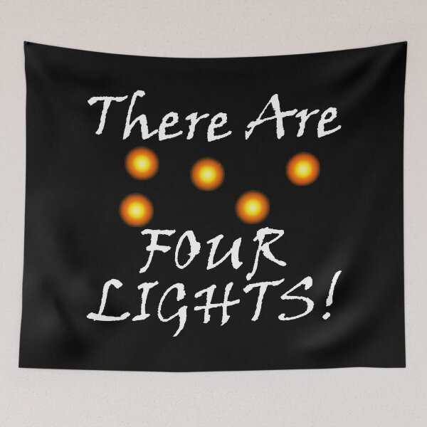 Item preview, There Are Four Lights! designed and sold by ocean-friends.