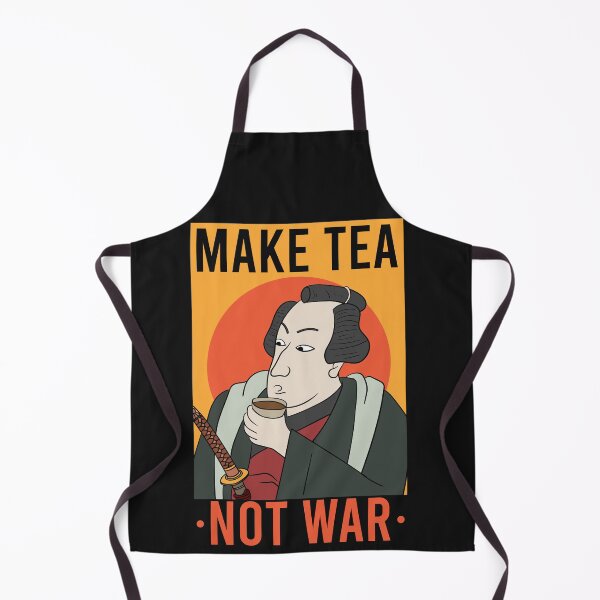 Item preview, TEA / SAMURAI: Make Tea Not War Gift designed and sold by woormle.