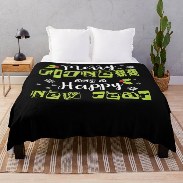 Item preview, Merry Fitness And A Happy New Rear Gym Fit Muscle Workout designed and sold by shirti.
