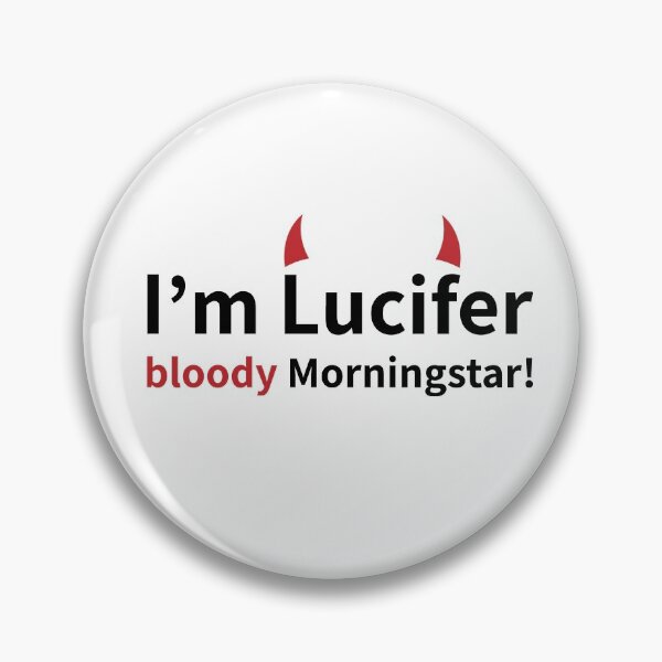 Item preview, Lucifer Morningstar | Lucifan | Devil of my Word designed and sold by Geeks Unite.