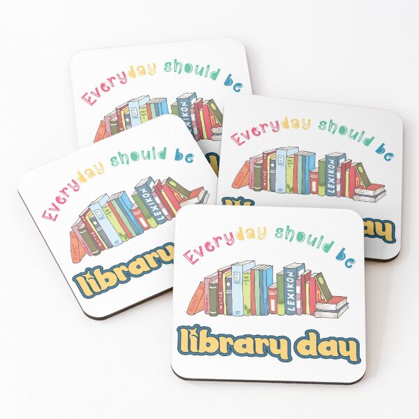 Item preview, Everyday should be library day designed and sold by Beefytee.