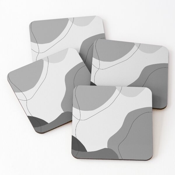 Item preview, A Modern Grey Abstract Art Design designed and sold by The Merch.