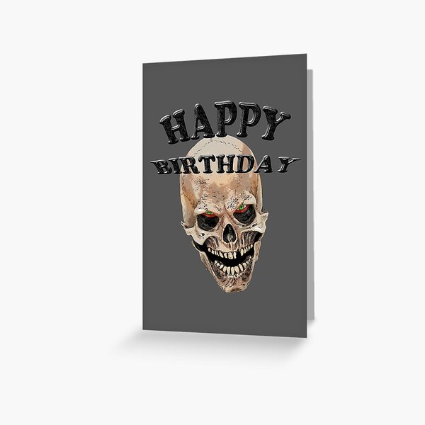 Item preview, Skull head Birthday designed and sold by Astralia.