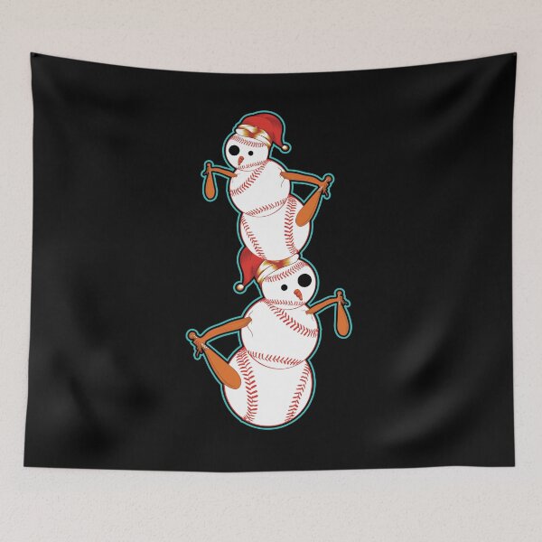 Item preview, Baseball Bat Catcher Pitcher Merry Christmas Santa Claus designed and sold by shirti.