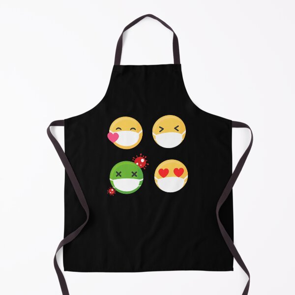 Item preview, Cute Mask Emoji designed and sold by FitFabFunny.