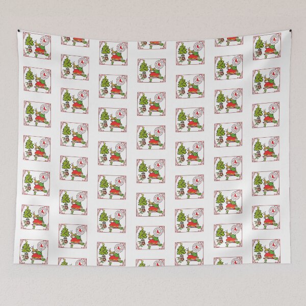 Item preview, Retro Christmas Workshop designed and sold by PawsitiveMum.