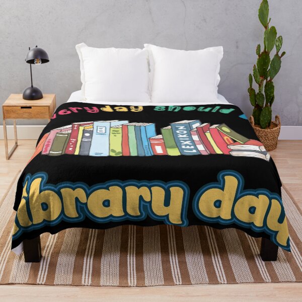 Item preview, Everyday should be library day designed and sold by Beefytee.