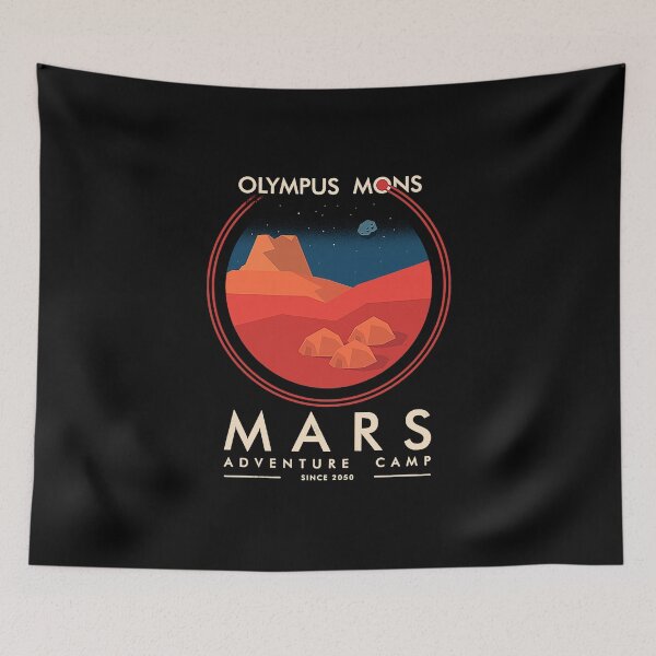 Aperçu de l'œuvre Camp d'aventure sur Mars créée et vendue par kenzo2093.
