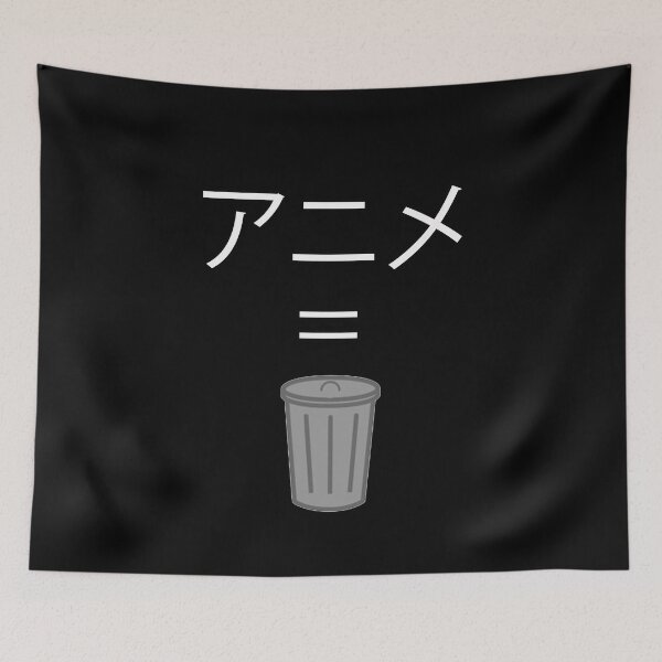Item preview, Anime is Trash designed and sold by TheW33bStore.