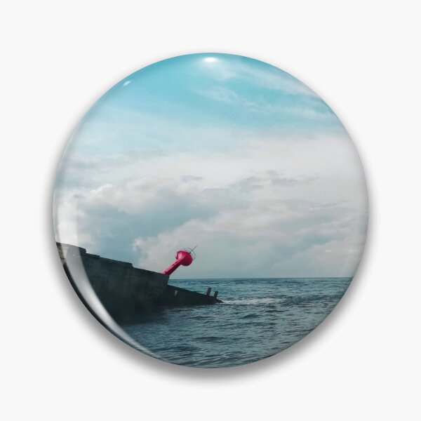 Item preview, Blue Skies Merges With Deep Blue Ocean on the Horizon designed and sold by citrusapple.