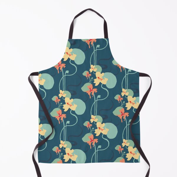 Item preview, Anya (Art Nouveau Nasturtium) designed and sold by the-dinsdale.