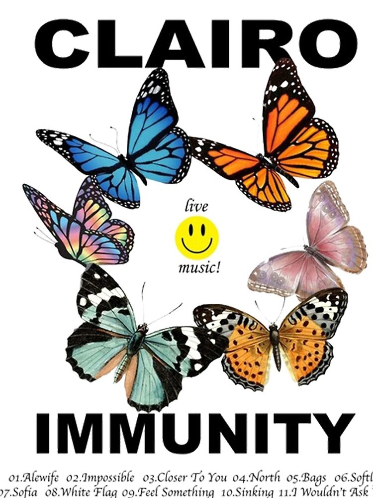 "Clairo Immunity with Tracklist" iPhone Case for Sale by GarySRigsby