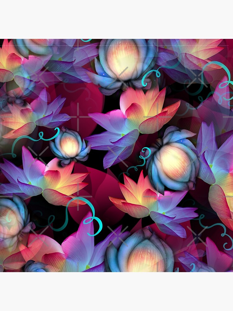 Moonlight Lotus by MyMadMerch