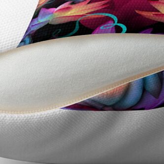 Alternate view of Moonlight Lotus Floor Pillow