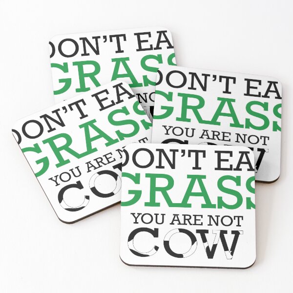 Item preview, Don't eat grass GREAT DESIGN designed and sold by Castore design.