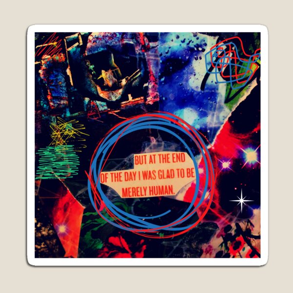 Item preview, Merely Human Poster designed and sold by Misti Rainwater-Lites.