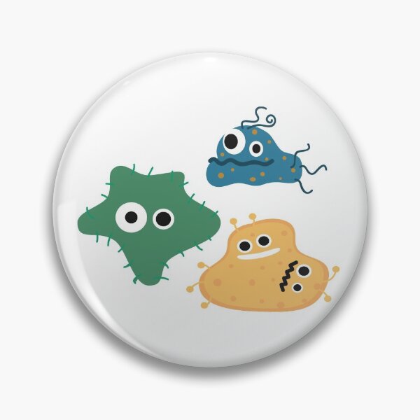 Item preview, Cartoon Bacteria designed and sold by BrinyTruthCo.