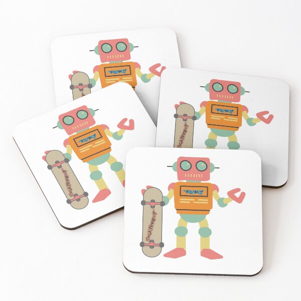 Item preview, robot skater designed and sold by joy81.