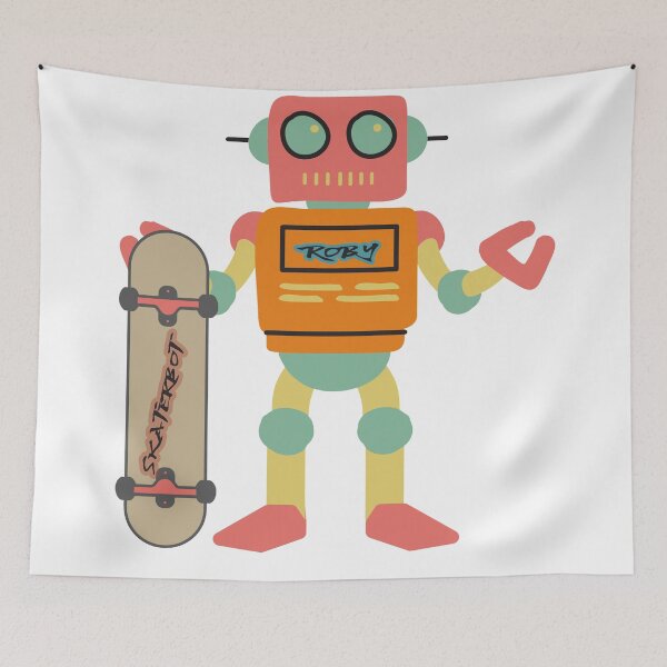 Item preview, robot skater designed and sold by joy81.