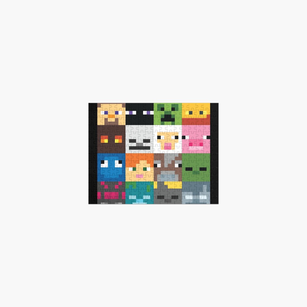 Minecraft Face Jigsaw Puzzle